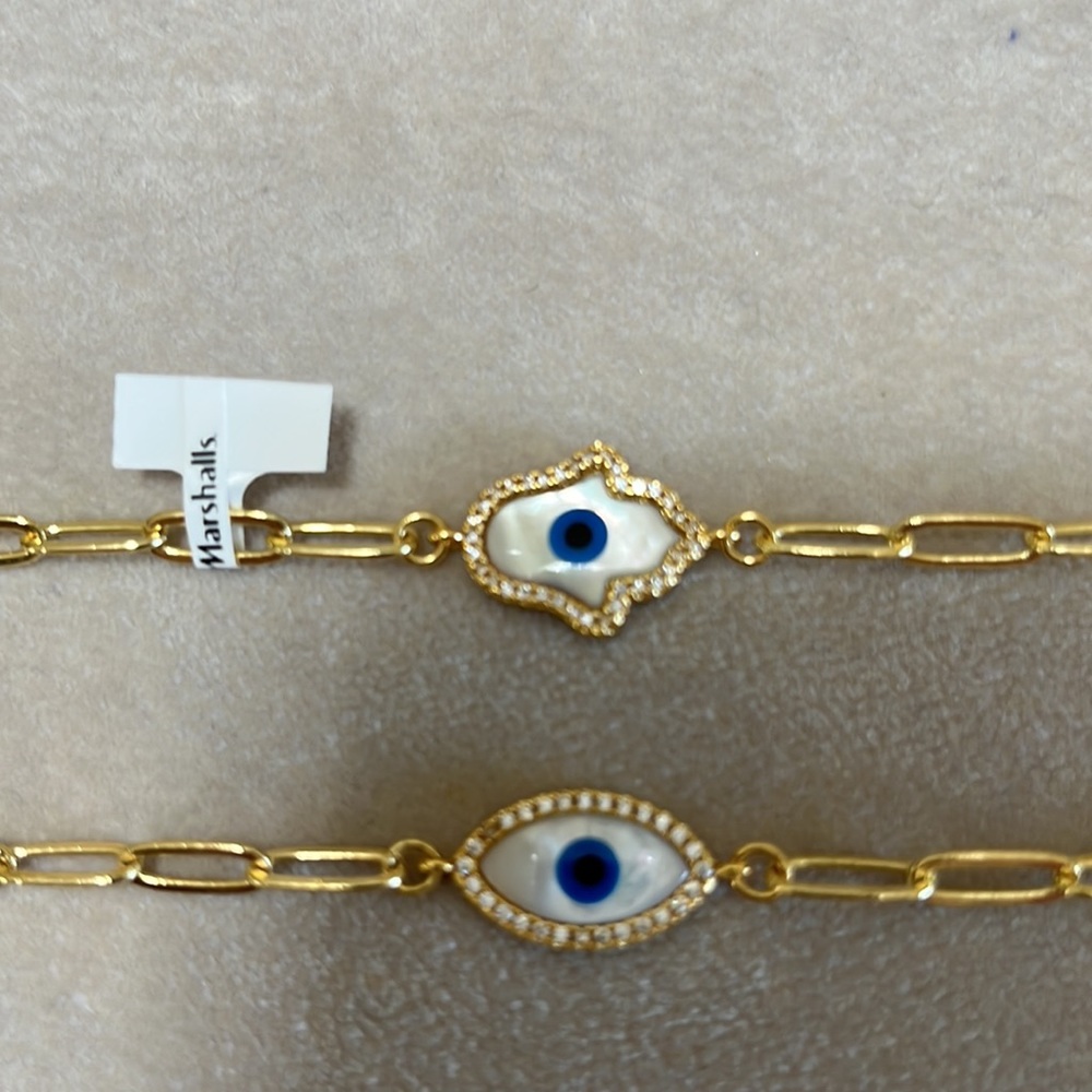 Set of Two Evil Eye Bracelets - Picture 2 of 6